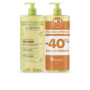 EXOMEGA CONTROL aceite ducha emoliente pack 2 x 1000 ml