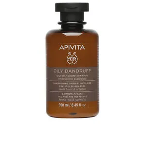 CHAMPÚ ANTICASPA GRASA con ácido salicílico (sauce blanco) y propóleo 250 ml