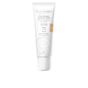 COUVRANCE base de maquillaje fluida pieles sensibles #beige
