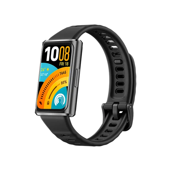 HUAWEI Band 11 Pro Negro Fluoroelastómero Caja de Aleación de Aluminio / Posicionamiento GNSS Autónomo / Seguimiento del Sueño Mejorado