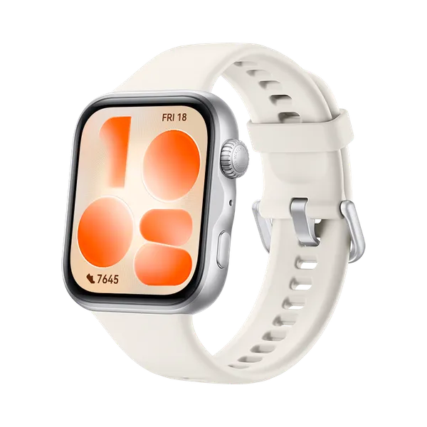 HUAWEI WATCH FIT 5 Blanco Fluoroelastómero/Diseño Ultraligero/Mini-Workout/Hasta 10 Días de Autonomía