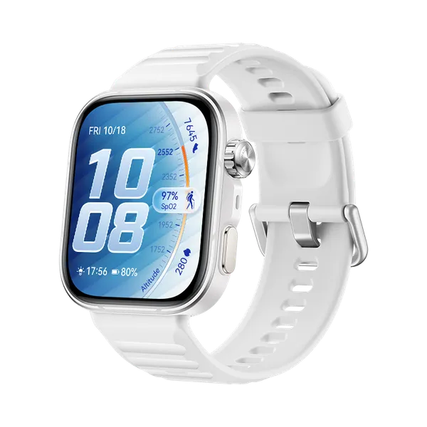 HUAWEI WATCH FIT 5 Pro Blanco Fluoroelastómero/Pantalla FullView/Cristal de Zafiro/Mini-Workout