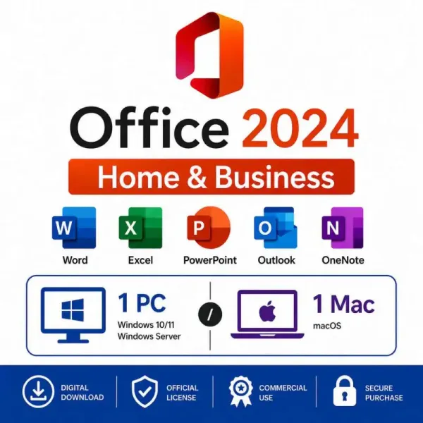 Office 2024 Hogar e Empresas - 1 PC / Mac