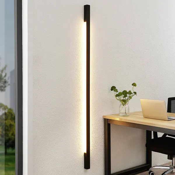 Arcchio Ivano LED wall light 170 cm negro