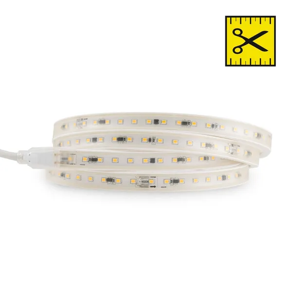 The Light Group SLC tira LED 230V set completo IP65 5m, 4.000K