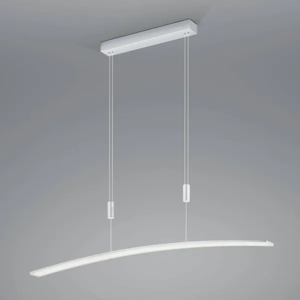 HELL Lámpara colgante LED Dual con control remoto CCT aluminio