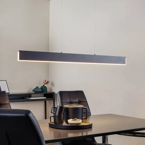 Helestra Nex lámpara colgante LED negro mate