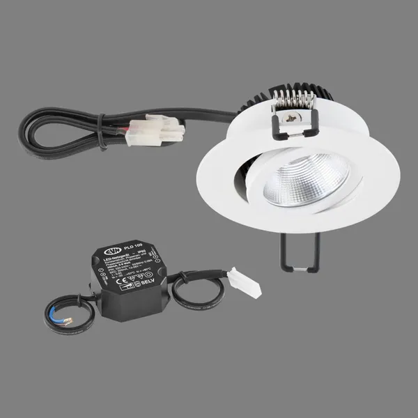 EVN PC20 redondo atenuador de fase 3.000K blanco