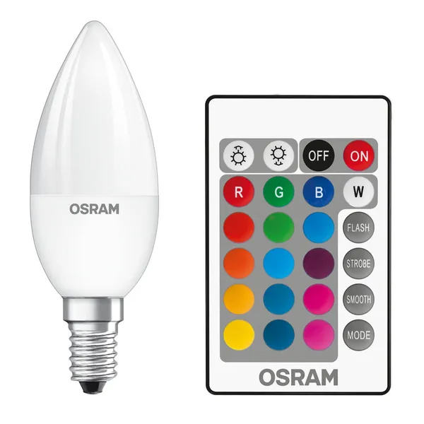 OSRAM LED E14 4,2W Star+ vela mate control remoto