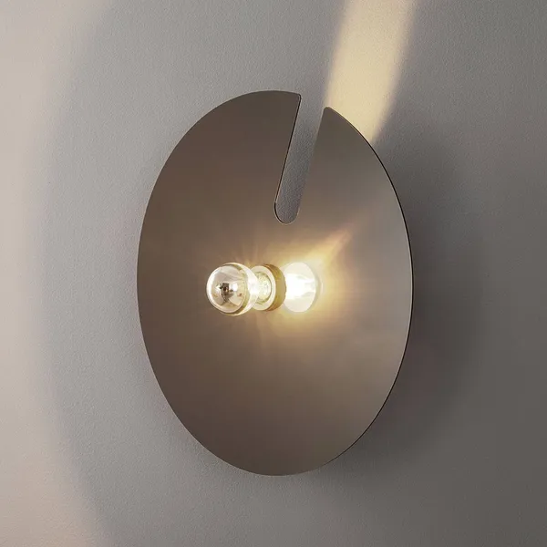 Wever & Ducré Lighting WEVER & DUCRÉ Mirro 2.0 pared 45cm negro/cromo