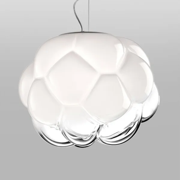 Fabbian Cloudy lámpara colgante LED, nube, 40 cm