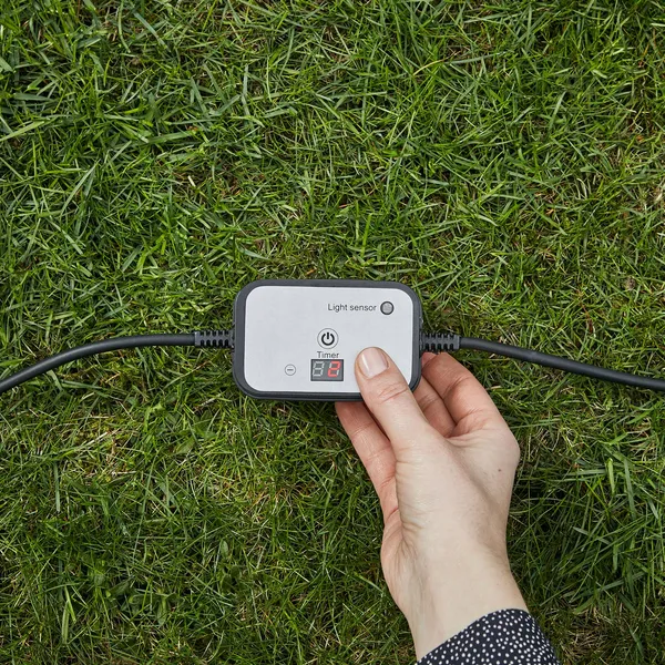 Markslöjd Jardín 24 Sensor de luz con temporizador