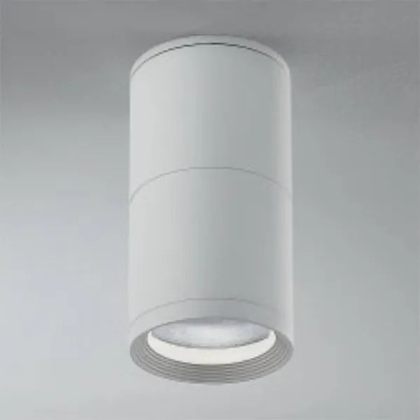 Egger Licht Egger DLS downlight CL 15, blanco, Ø 9 cm, aluminio, IP44