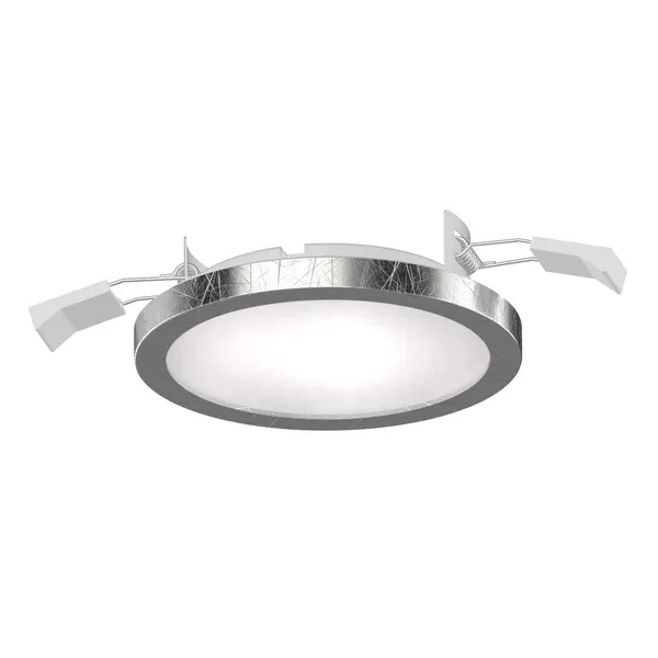 Lightme foco empotrado LED Aqua Pur Ø11,2cm plata