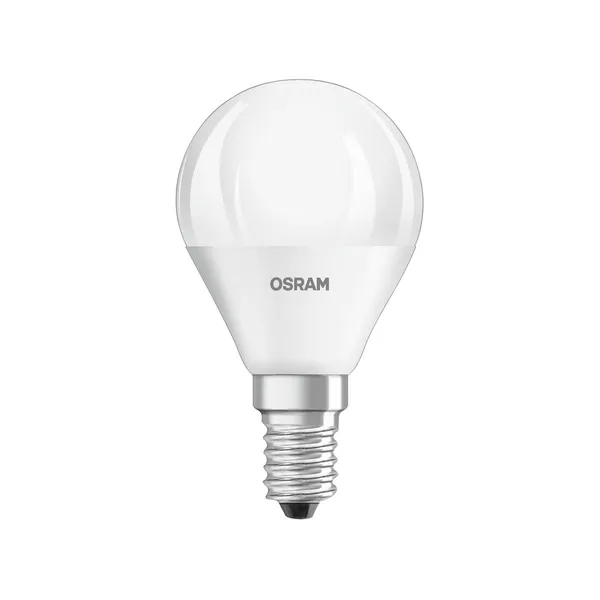 OSRAM a gota LED E14 4,9W Base P40 840 mate 3 ud