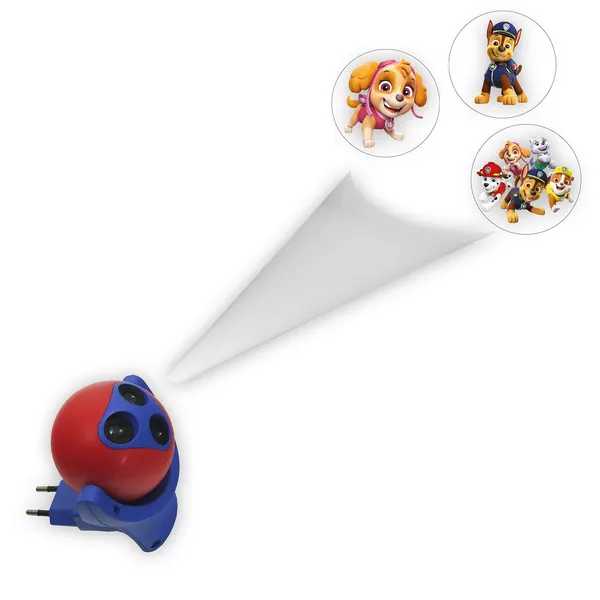 Niermann Standby Lámpara nocturna LED Paw Patrol, x3, para enchufe