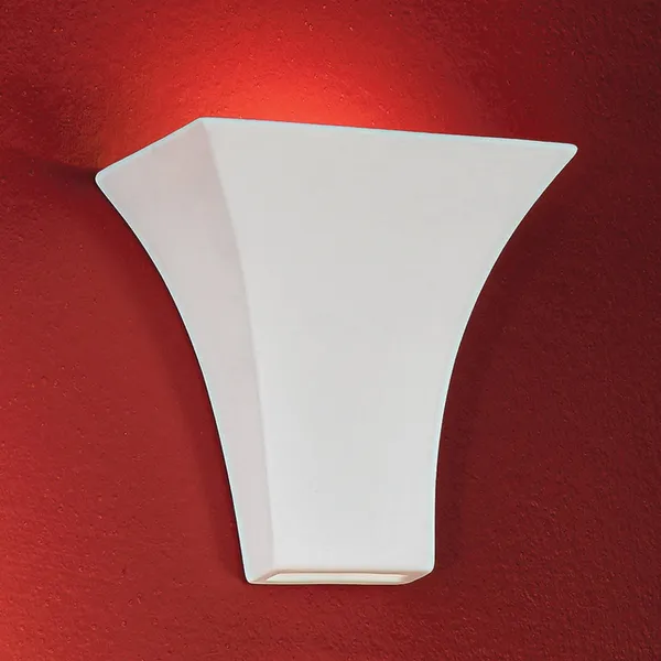 ORION Aplique de pared elegante, cuadrado ANTONIE blanco