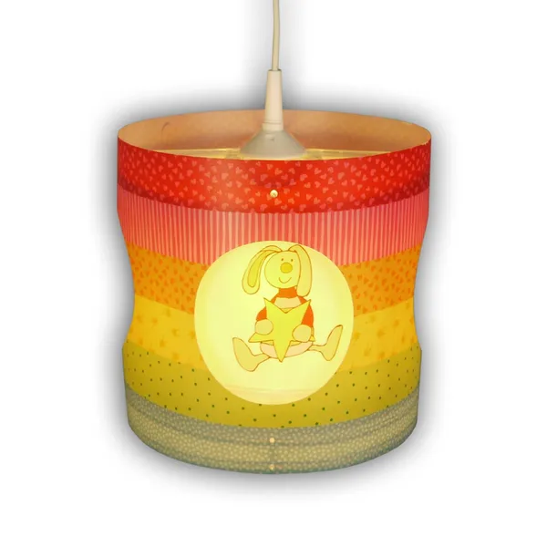 Niermann Standby Rainbow Rabbit - lámpara colgante giratoria