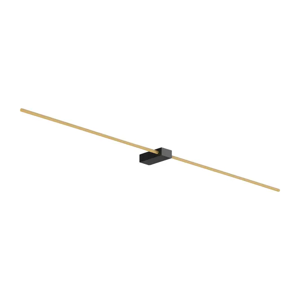 Wever & Ducré Lighting WEVER & DUCRÉ Finlin 2.0 pared negro/oro 3.000K