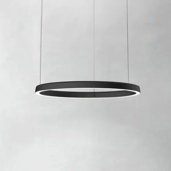 Luceplan Compendium Circle 72cm, negro