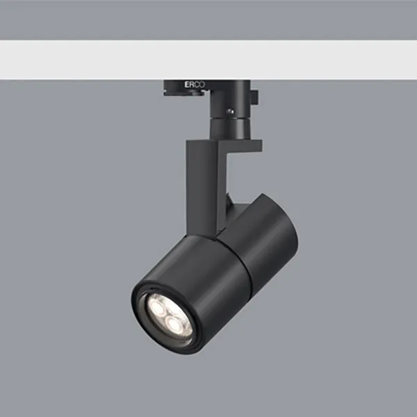 ERCO Parscan 230V foco 6W spot 930 negro