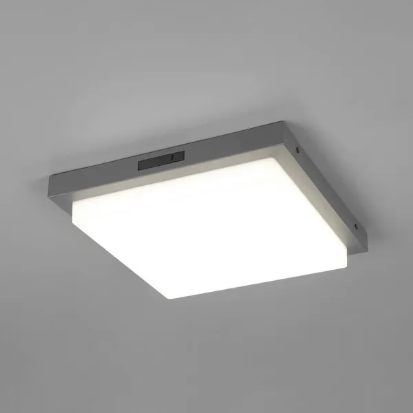 Trio Lighting Aplique LED para exterior Bermejo, angular, sensor, CCT, antracita