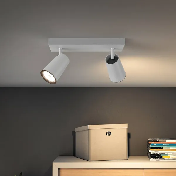 Philips myLiving Paisley Spot GU10 blanco de 2 luces