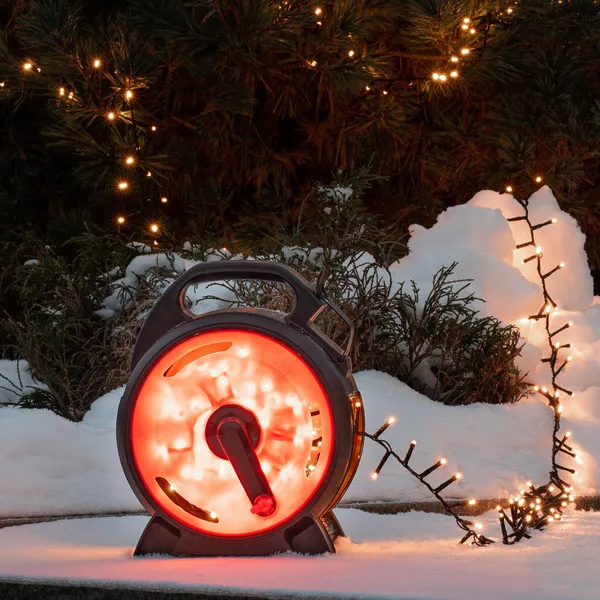 Konstsmide Christmas Cadena de luces LED Compact color ámbar, 1200 LED, 26,38 m