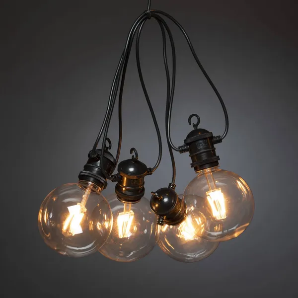 Konstsmide Christmas base Globe de 10 luces con sistema de 24V.