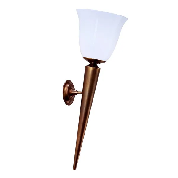 Berliner Messinglampen Antorcha de pared WILLI de latón