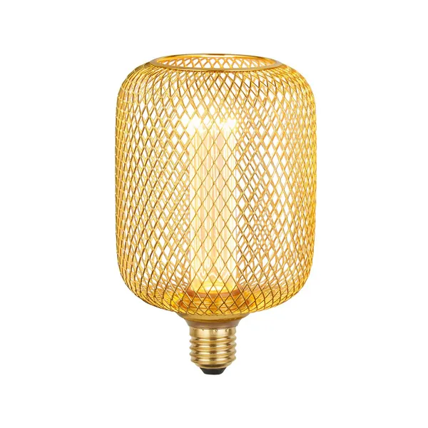 Searchlight Bombilla LED E27 Mesh 3,5W 1.800K dorada