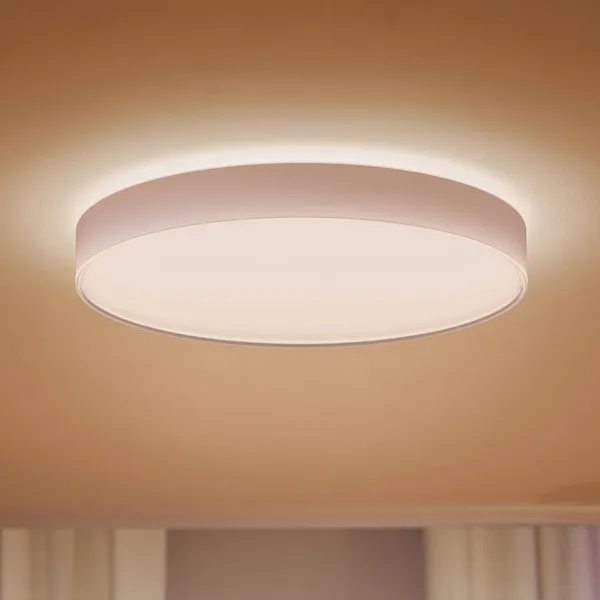 Philips Hue Enrave Plafón LED blanco de 55,1 cm