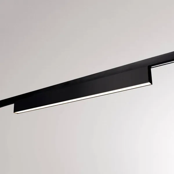 Molto Luce Lámpara de riel LED V-Line Volare, 11W negro 940