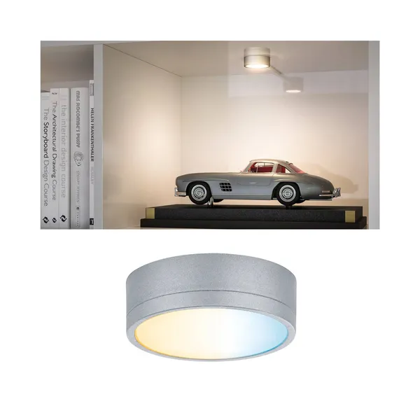 Paulmann Clever Connect Medal de muebles, cromo