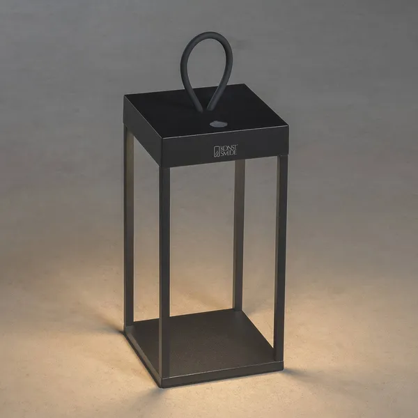 Konstsmide Lámpara LED para terraza Ravello, altura 30cm