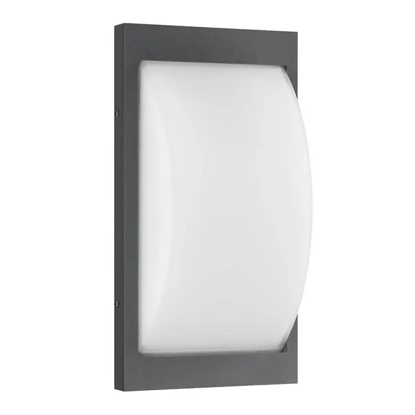 LCD Aplique LED para exterior 069LEDSEN, grafito, sensor