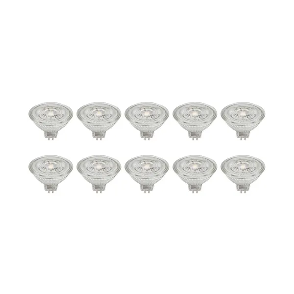 Prios bombilla reflectora LED GU5.3 4.9W 500lm 36° claro 827 set de 10
