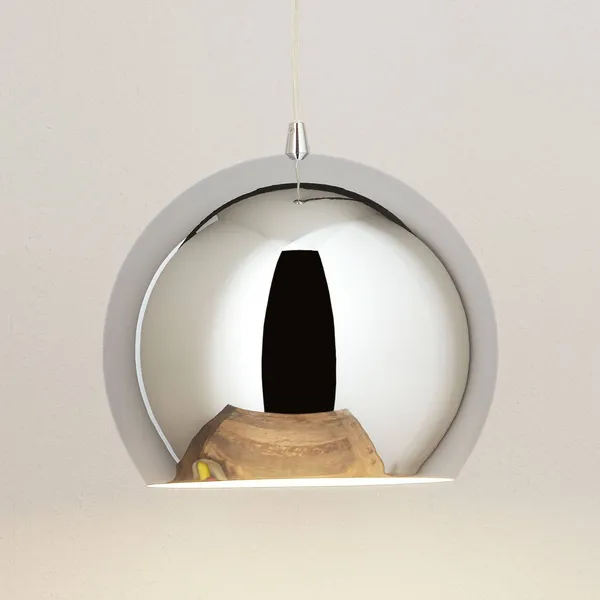 Aluminor Lámpara colgante Bulle, cromo