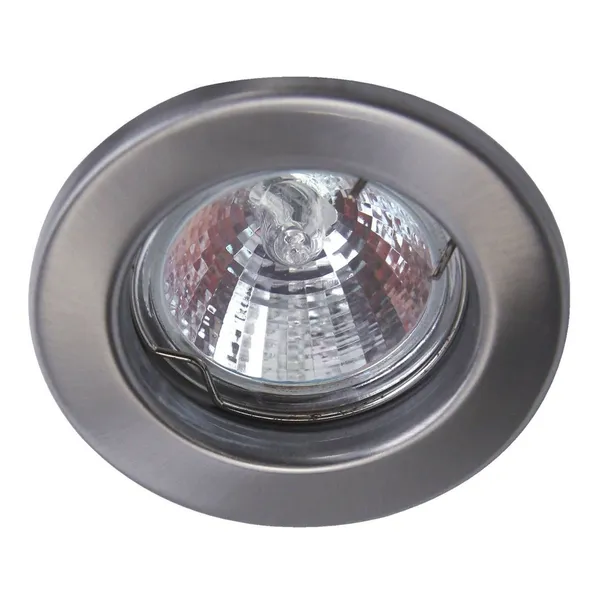 Heitronic Foco empotrable de bajo voltaje acero inoxidable MR16 fijo