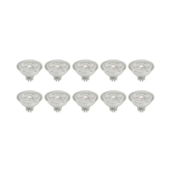 Prios bombilla reflectora LED GU5.3 4.3W 345lm 36° claro 827 juego de 10