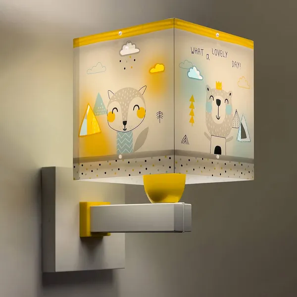 Aplique de pared Hello Little de Dalber con enchufe