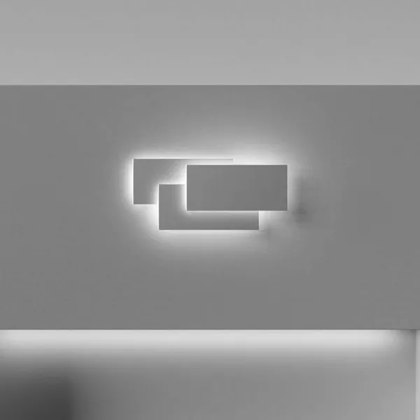 Maytoni Aplique LED Trame, rectangular