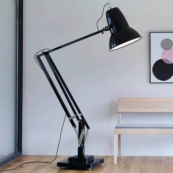 Lámpara de pie Anglepoise Original 1227 Giant, negra