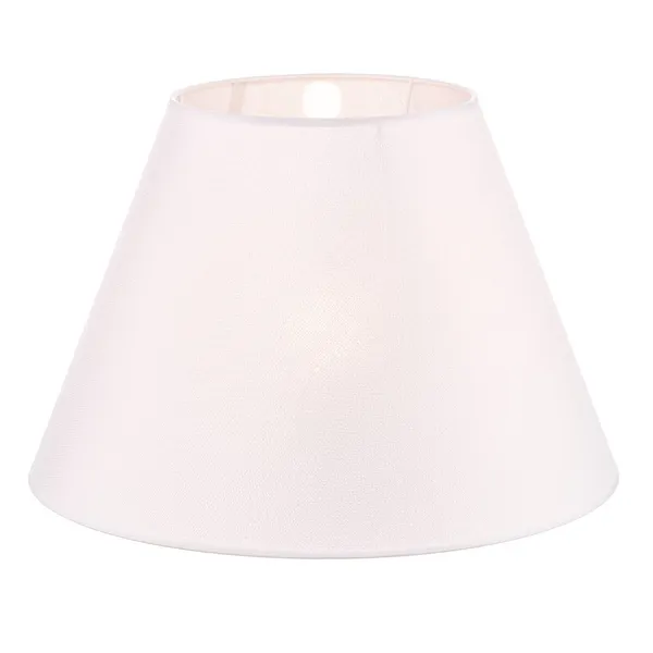 Duolla Pantalla de lámpara Sofia Altura 31 cm, blanco veroni