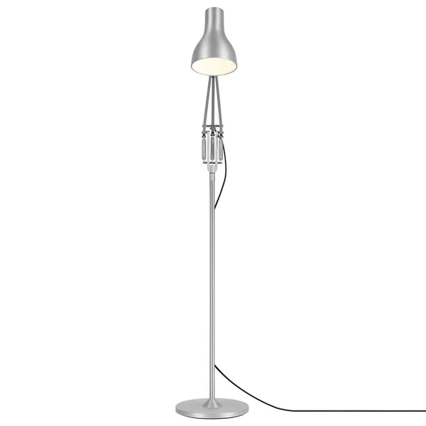 Anglepoise Type 75 lámpara de pie plateada