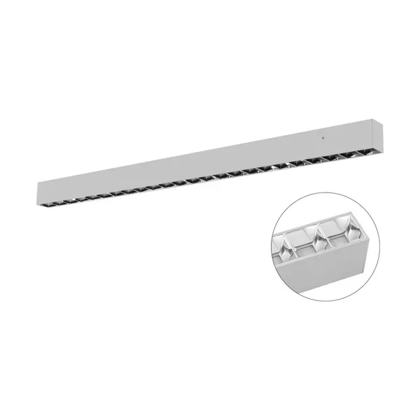 EVN Munus, downlight, 4.000 K, plata