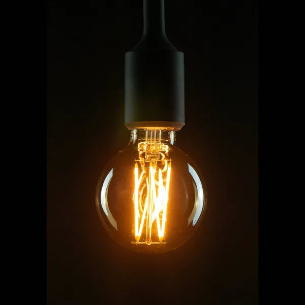 Segula Bombilla LED globo E27 G80 5W 2.200K dorada atenuable