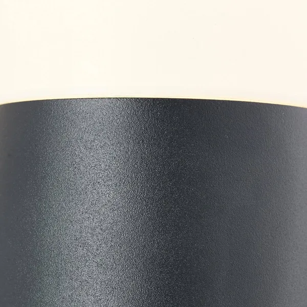 Brilliant Aplique para exterior Aberdeen, altura 23,2 cm, antracita, acero inoxidable