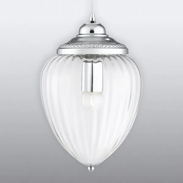 Searchlight Lámpara colgante de vidrio Pendants con estrías