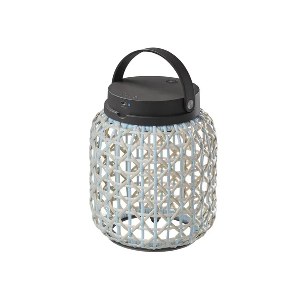 Bover Nans M/21/R lámpara mesa LED batería, beige